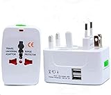 NEFUSIコンセント変換アダプター 海外用コンセント変換器 変換プラグ旅行アダプター 2USBポート A・B・BF・C・Oタイプ