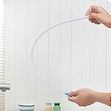 Kicode 浚渫ツール キャッチヘアー 折り曲げ可能 シンクブラシ 下水道清掃のために 浴槽トイレ 排水管