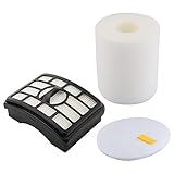 Foam Filter Set for Shark Rotator掃除機互換for nv650 nv752 Vacuums Replacesパーツxff650 & xhf650 2打ち抜き& Felt