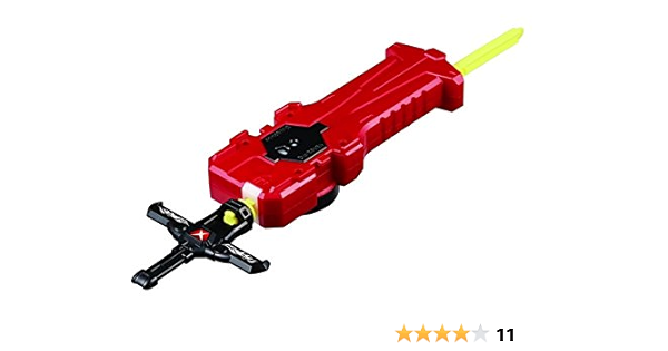 Amazon タカラトミー Takara Tomy ベイブレードバースト ソードランチャー レッド B 48カラー 灼炎寺カイザモデル ランチャー単品 パッケージ無し商品 改造対戦型トイ おもちゃ