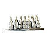 エスコ 1/4"sq[Torx]ビットソケットセット EA687AM-300
