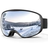 [RIOROO] スキーゴーグル キッズ ゴーグル スキー スノーボードゴーグル 子供 100% UV 保護 OTG/防風/防曇 180°広