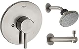 Concetto single-handle single-sprayタブとシャワー蛇口組み合わせ