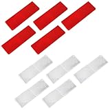 HAMILO 車両用 反射板 リフレクター 警告ステッカー トラック 両面テープ 10点セット