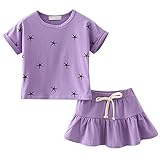 LOSORN ZPY SKIRT ベビー・ガールズ カラー: パープル