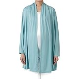 授乳対応ロングカーディガン　　サックス　サイズ:マタニティM～L