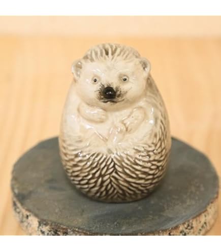 Amazon.co.jp: ミニ花瓶 アニマルベース ハリネズミ ヘッジホッグ F-04