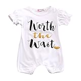 幼児服　男の子　女の子 Worth the wait　ジャンプスーツ　半袖　 (90(12-18ヶ月))