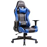 AJHH ゲーミングチェア ゲーム チェア オフィスチェア 170°リクライニング機能 肘掛け