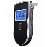 Generic Alcohol Tester Portable Accurate LCD Display Digital Breath Alcohol Analyzer Detector with 5