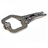 275mm Silverline C Type Welding Steel Clamps Tools Heavy Duty Adjustable Opening