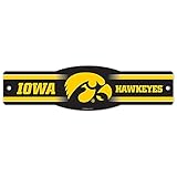 NCAAアイオワ大学89250010ストリート/ゾーンサイン、4.5 " X 17 "