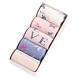 Lovely赤ちゃんの冬コットンソックス暖かい靴下セットbox-packed ( 0 – 3歳)バタフライ