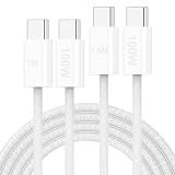 iphone 15 充電ケーブル 1.8m＋1m タイプc 100w/5A 急速充電 ケーブル PD/QC3.0対応 type-c to c 充電コード高速充電 たいぷしー 2本セット高速データ転送 高耐久 断線防止Android/MacBook Pro/Matebook/iPhone 16/16 Pro /15/15 Pro Max 各種対応