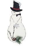 Sunset Vista Designs Snowman Holiday Wall Decor 16 [並行輸入品]
