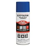 Rust-Oleum 1624830 1600 System Multi-Purpose Enamel Spray Paint, 12-Ounce, Safety Blue [並行輸入品]