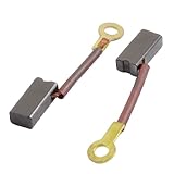 uxcell　 カーボンブラシ　モーターブラシ　アナロググラインダー　メタル製　カーボン　6個入