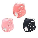 Ochine　3枚組トレーニングパンツ　可愛い柄　通気性が良い　洗い替え　赤ちゃん/幼児に適用　長さ17×幅24×高さ34cm