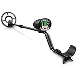 Meterk 地下金属探知機 宝物金属探知機 バッテリー配達 調節可能なステム 大型液晶搭載 ハンディ高感度 金属探知器 位置決め