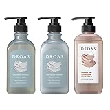 DROAS ドロアス | シャンプー トリートメント ボディーソープ 3点セット シルキークレンズ × モイスト