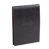 ロディア カバー付き メモ帳 エピュレ No.12(8.5×12cm) ブラック(ブロックロディア No.12 オレンジ入り/80枚 5mm方眼)RHODIA cf118129