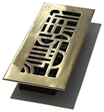 Decor Grates 3-inch by 10-inchアールデコ床登録 AD310-SB 1