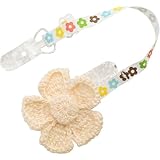 マンディ フラワーピン付　マルチクリップ ナチュラル×ポップフラワー