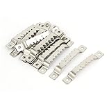 uxcell　のこぎりの歯　ハンガー　フレーム　シルバートーン　66mmx10mmx6.5mm　20個入り