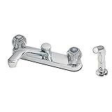 Aqueous 10K82WYCH Eco Kitchen Faucet 2-Handle Side Spray, Chrome [並行輸入品]