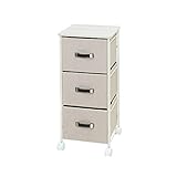 布製ボックスチェスト【幅30 奥行35 高さ70モデル 3段】 ファブリックチェスト チェシー おしゃれ タオル収納 サニタリーチェスト 子供部屋 おもちゃ箱 キャスター付きボックス タンス 洋服ダンス 洋服収納 北欧