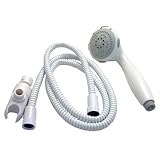 LASCO 08 – 5171 Serenity Hand Held 5機能シャワーヘッド、ホワイト仕上げ 08-5171 1