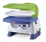Fisher-Price Healthy Care Deluxe Booster Seat, Blue/Green/Gray by Fisher-Price [並行輸入品]