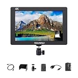 FEELWORLD FW703 7インチフルHD1920x1200カメラモニター3D LUT波形3G-SDI/4K HDMI入出力（F750バッテリー付き）