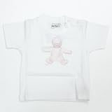 Christian Dior ベビー BABY Tシャツ D3B1TEE2 6M 白 ピンク [並行輸入品]