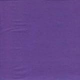 SheetWorld Round Crib Sheets - Solid Purple Woven - Made In USA by sheetworld