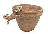 【正規輸入品】 feeDECO 植木鉢 Animal Pot Cover [Spuirrel Jump]