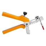 プライヤー　床 タイル　壁　フロア　フロアペンチ　レベリングプライヤー ライモンディ　タイルアクサセリー 調整可能　セラミックタイル　インストール　ツール　(イエロー)