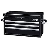 KTC(ケーテーシー) トップチェスト 3段3引出し ブラック EKR-1003BK