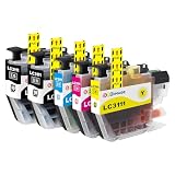 GPC Image LC3111-4PK ブラザー 用 インク lc3111 純正と併用可能 brother 用 4色+BK 5本 大容量タイプ インクカートリッジ DCP-J572N J577N J582N J978N J998DN J973N J982N J987N 対応の 互換インク