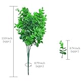 GEEDIAR 人工観葉植物 インテリア フェイク グリーン 葉 10本入り