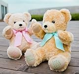 生まれた時の重さを再現する体重ベア（ウエイトベア）出産祝い・結婚式で人気ギフト フルールベア (キャラメル)