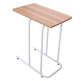 UNE BONNE(ウネボネ) サイドテーブル テーブル センターテーブル ローテーブル ワイド・スリム キャスター付 低圧メラミン加工 高さ59 お客様組立　チーク