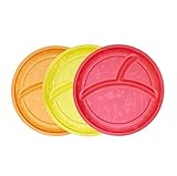 Munchkin Multi Divided Plates, 6 Count by Munchkin