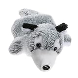 Domybestハンドパペット　ぬいぐるみ　おもちゃ　手踊り　動物　アニマル　子供　布製 知育玩具　ごっこ遊び　童話　物語　人形劇　想像力を育てる　多種類選択可能　(オオカミ)