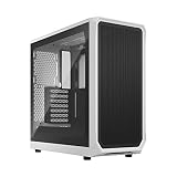 Fractal Design Focus 2 White TG Clear Tint エアフロー重視 強化ガラスパネル採用 ATX PCケース FD-C-FOC2A-02 CS8053