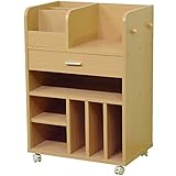 ライフスタイリングショップ ランドセルラック キャスター付 幅60 子供用 収納棚 ライトブラウン FS-282LB