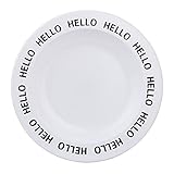 トトハウス(TOTO HOUSE)　ベビー用　プレート　 ベビー食器　ベビー ランチプレート (hello)