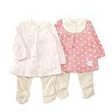 coeur a coeur (クーラクール ) チュニックスーツ (70～90cm) キムラタンの子供服 (44420-174) ローズ 80