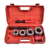 ダイヘッド チェーザ ラチェットハンドルセット 工具専用ケース付き パイプ ねじ切り器 ねじ切り機