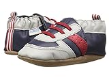[ロビーズ] Robeez Super Sporty Soft Sole (Infant/Toddler) アンクルブーツ Navy/Red 18-24 Months (US 6.5-8 Toddle